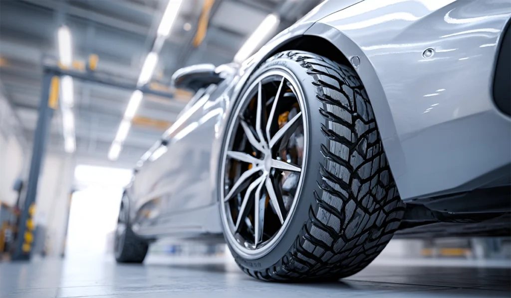 لاستیک‌سایی نامتقارن